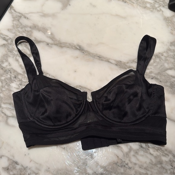 Kiki de Montparnasse 34C silk black bra. Never worn. - Picture 1 of 4